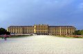 p0001390 Fachada sur del palacio Schonbrunn, vista desde los jardines.