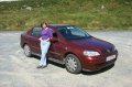 p0002675 Yolanda con el coche que alquilamos para este viaje, un Opel Astra automtico
