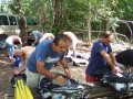 buceo-02 ... preparando concienzudamente el material