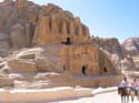 Obelisk Tomb, was built in century I b.C.