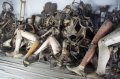 auschwitz-22 Diversas colecciones de objetos requisados a los prisioneros sirven de silencioso testimonio de la ausencia de sus desafortunados propietarios
