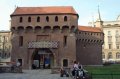 cracovia-03 La Barbacana da paso a la Ciudad Antigua de Cracovia