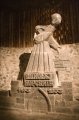 cracovia-27 Escultura de sal representando a Coprnico, ilustre cientfico de Cracovia, en una de las cmaras de la mina