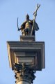 varsovia-32 La estatua de Segismundo III preside la Plaza Zamkowy
