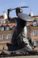 varsovia-67 La Sirena de la Plaza de la Ciudad Vieja, autntico smbolo de Varsovia