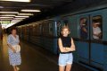 p0001561 Yolanda en la estacin de metro de Batthyany Ter.