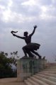 p0001577 Estatua del Monumento a la Liberacin, en lo alto del monte Gellert.