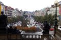 p0001132 Plaza Wenceslao (Vaclavske Namesti), vista desde la escalinata del Museo Nacional.