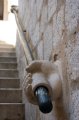 dubrovnik-17 Original pasamanos de la escalera de subida en el Palacio del Rector.