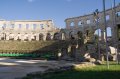 pula-04 El anfiteatro de Pula es uno de los seis anfiteatros romanos ms grandes que existen actualmente.
