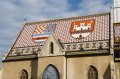 zagreb-13 El colorido tejado de la Iglesia est formado por azulejos traidos desde varias regiones de Croacia.