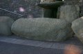 p0002960 Piedra de la entrada de Newgrange, con las caractersticas espirales sin fin labradas en la piedra