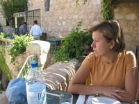 Comiendo en Haret Jdoudna, Madaba