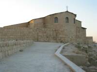 La iglesia donde est enterrado Moises en el Monte Nebo