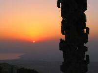 Puesta de sol sobre Palestina