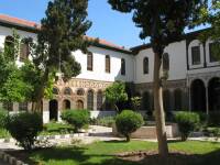 Uno de los patios interiores de Beit Barudi