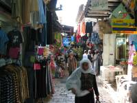 Calle del zoco en la ciudad antigua