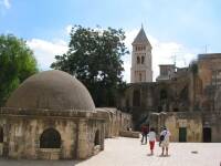 Iglesias etopes alrededor de la Iglesia del Santo Sepulcro