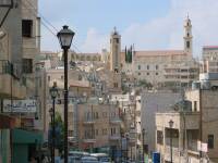 En las calles de Beln los campanarios de las iglesias se mezclan con los minaretes de las mezquitas