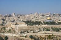 Jerusalem desde el mirador del Monte de los Olivos