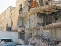 Estado del edificio tras la demolicin por parte del ejrcito israel