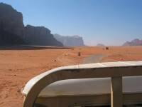Salimos de Rum con destino al desierto, uno de los ms impresionantes del mundo