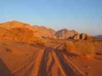 Atardecer en Wadi Rum