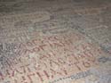 Detalle del mapa-mosaico de Madaba