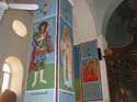Detalle de la iglesia de San Jorge en Madaba