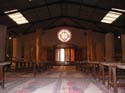 Interior de la iglesia del Monte Nebo