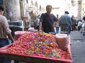 Puesto ambulante de gominolas
