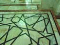Suelo de marmol de la mezquita
