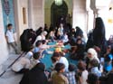 Celebracin infantil en el patio de la mezquita
