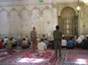 Tuvimos la gran suerte de poder estar dentro de la mezquita durante la oracin del mediodia