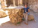 Capitel de una de las columnas del templo de Baalbeck