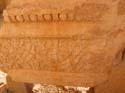 Restos de los capiteles de las columnas