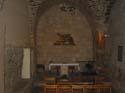 Interior de la capilla de la VIII estacin de la Va Dolorosa, lugar donde Jess se encontr con las mujeres de Jerusalem