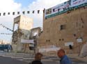 Rouhi nos explica los detalles de la vida diaria en la Mukata. Este es el espacio central, donde Yasser Arafat congrega a los medios para dar sus comunicados