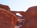 Un arco en la roca creado por la erosin